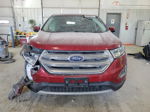 2018 Ford Edge Sel Red vin: 2FMPK3J83JBC47345