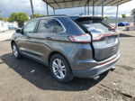 2016 Ford Edge Sel Gray vin: 2FMPK3J84GBB18765