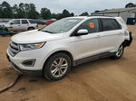 2016 Ford Edge Sel White vin: 2FMPK3J84GBC31003