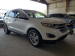 2017 Ford Edge Sel White vin: 2FMPK3J84HBB14734