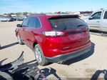 2017 Ford Edge Sel Red vin: 2FMPK3J84HBB27161