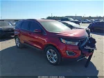 2017 Ford Edge Sel Красный vin: 2FMPK3J84HBB27161