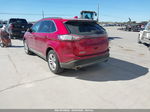 2017 Ford Edge Sel Red vin: 2FMPK3J84HBC44111