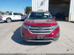 2017 Ford Edge Sel Red vin: 2FMPK3J84HBC44111