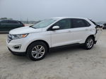 2018 Ford Edge Sel White vin: 2FMPK3J84JBB09376