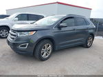 2017 Ford Edge Sel Gray vin: 2FMPK3J86HBC30937