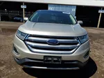 2017 Ford Edge Sel Beige vin: 2FMPK3J86HBC45485