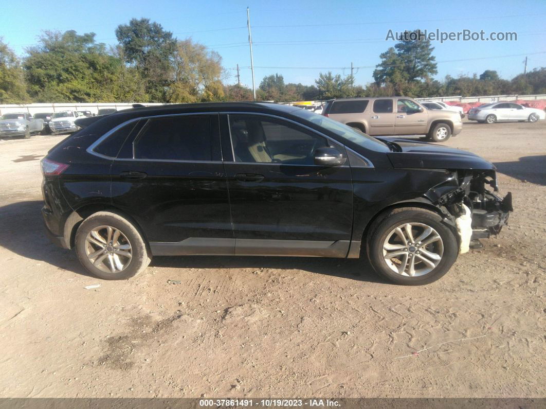 2017 Ford Edge Sel Black vin: 2FMPK3J87HBB19135