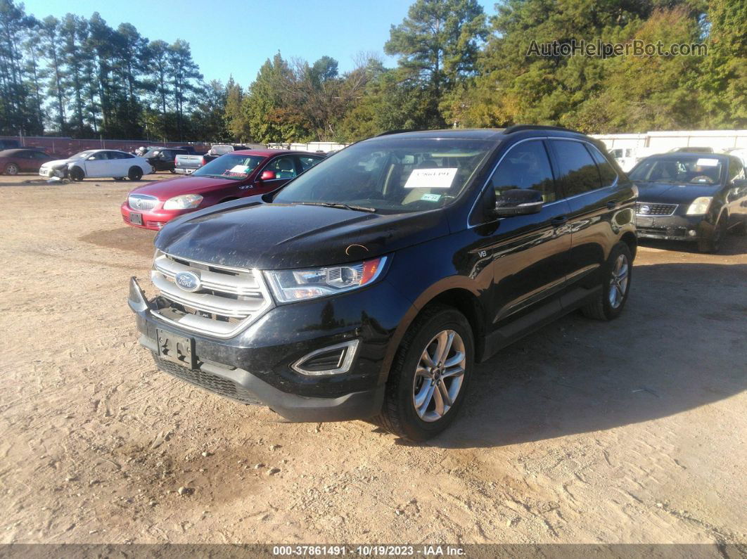 2017 Ford Edge Sel Black vin: 2FMPK3J87HBB19135