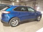 2018 Ford Edge Sel Blue vin: 2FMPK3J87JBB12238