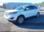 2018 Ford Edge Sel White vin: 2FMPK3J87JBB55946