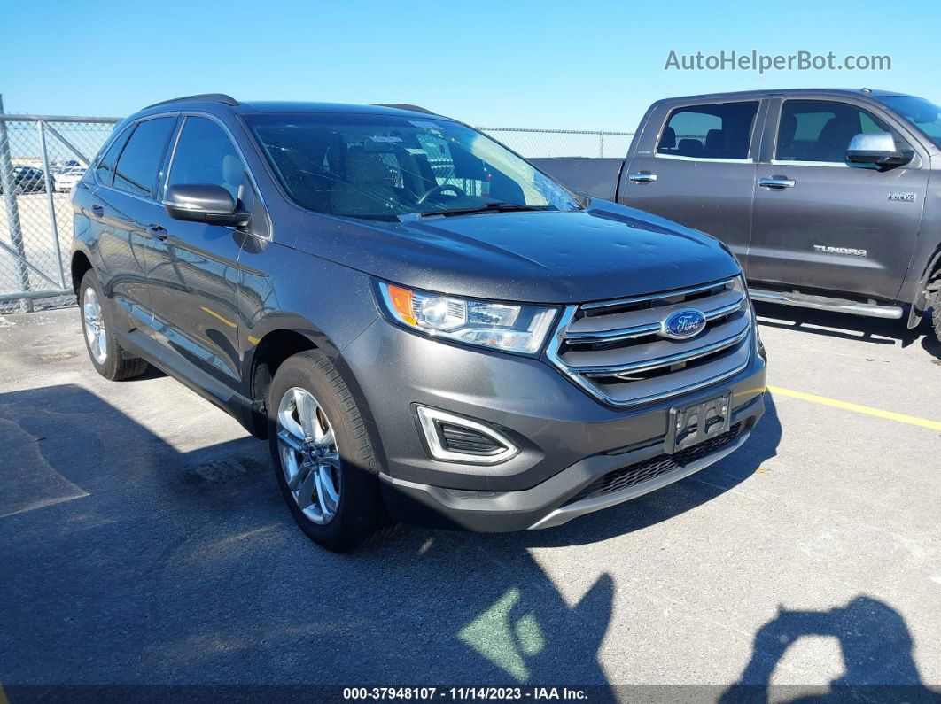 2016 Ford Edge Sel Gold vin: 2FMPK3J88GBB93713