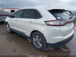 2017 Ford Edge Sel White vin: 2FMPK3J88HBB95902