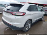 2017 Ford Edge Sel White vin: 2FMPK3J88HBB95902