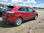 2018 Ford Edge Sel Burgundy vin: 2FMPK3J88JBC10503