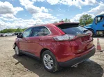 2018 Ford Edge Sel Burgundy vin: 2FMPK3J88JBC10503