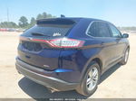 2016 Ford Edge Sel Blue vin: 2FMPK3J89GBB73907