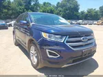 2016 Ford Edge Sel Синий vin: 2FMPK3J89GBB73907