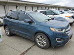 2016 Ford Edge Sel Blue vin: 2FMPK3J89GBB92554