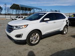 2016 Ford Edge Sel Белый vin: 2FMPK3J89GBC39808