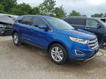 2018 Ford Edge Sel Blue vin: 2FMPK3J89JBB52028