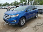 2018 Ford Edge Sel Blue vin: 2FMPK3J89JBB52028