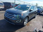 2016 Ford Edge Sel Gray vin: 2FMPK3J8XGBC05537