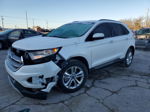 2016 Ford Edge Sel White vin: 2FMPK3J8XGBC30986