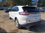 2017 Ford Edge Sel White vin: 2FMPK3J8XHBC15714