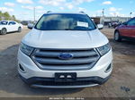 2017 Ford Edge Sel White vin: 2FMPK3J8XHBC15714