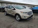 2017 Ford Edge Sel Beige vin: 2FMPK3J90HBB68007