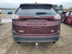 2017 Ford Edge Sel Burgundy vin: 2FMPK3J90HBB86877