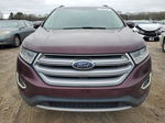 2017 Ford Edge Sel Burgundy vin: 2FMPK3J90HBB86877