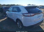 2017 Ford Edge Sel White vin: 2FMPK3J90HBB93070