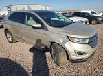 2017 Ford Edge Sel Gold vin: 2FMPK3J90HBC68950