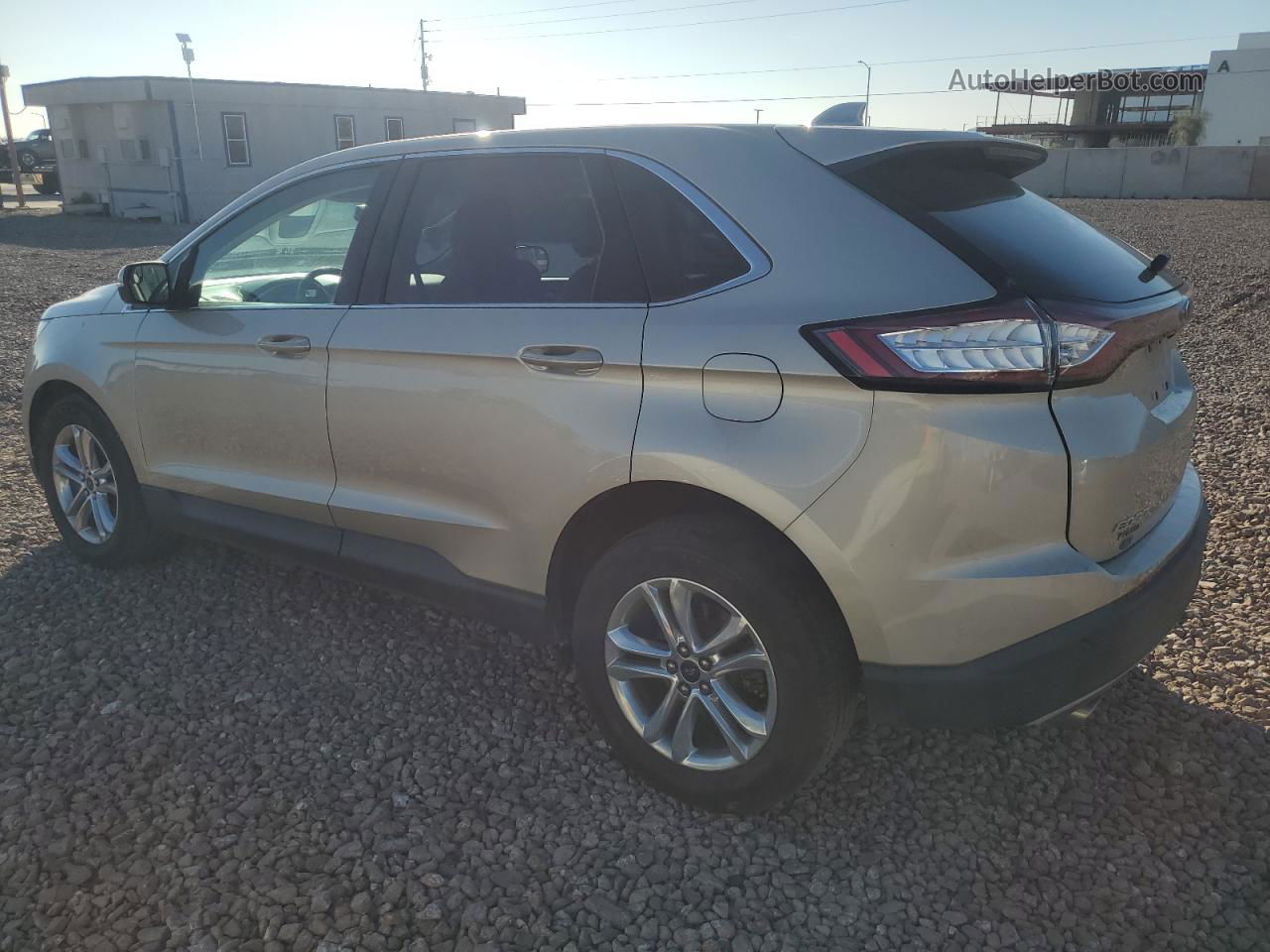 2017 Ford Edge Sel Золотой vin: 2FMPK3J90HBC68950