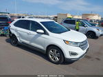 2018 Ford Edge Sel White vin: 2FMPK3J90JBB19332