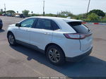 2018 Ford Edge Sel White vin: 2FMPK3J90JBB19332