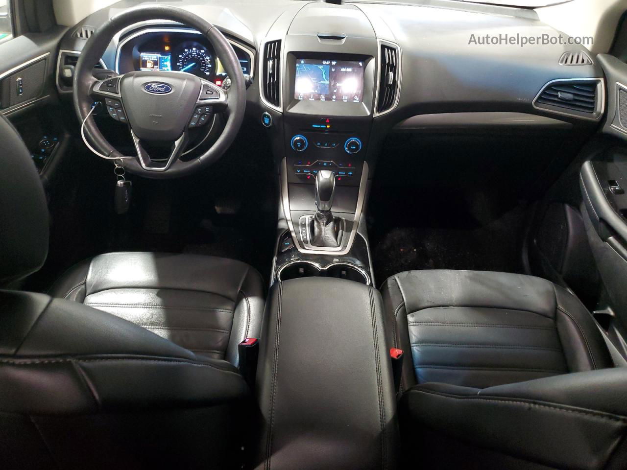 2018 Ford Edge Sel Белый vin: 2FMPK3J90JBB49978