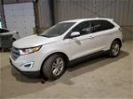 2018 Ford Edge Sel White vin: 2FMPK3J90JBB49978