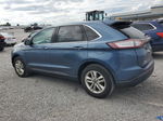 2018 Ford Edge Sel Blue vin: 2FMPK3J90JBB62424