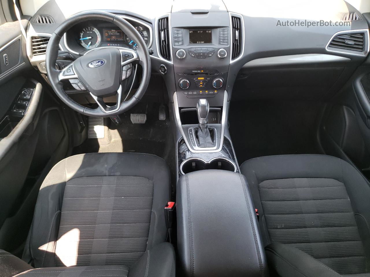 2018 Ford Edge Sel Серебряный vin: 2FMPK3J90JBC52317