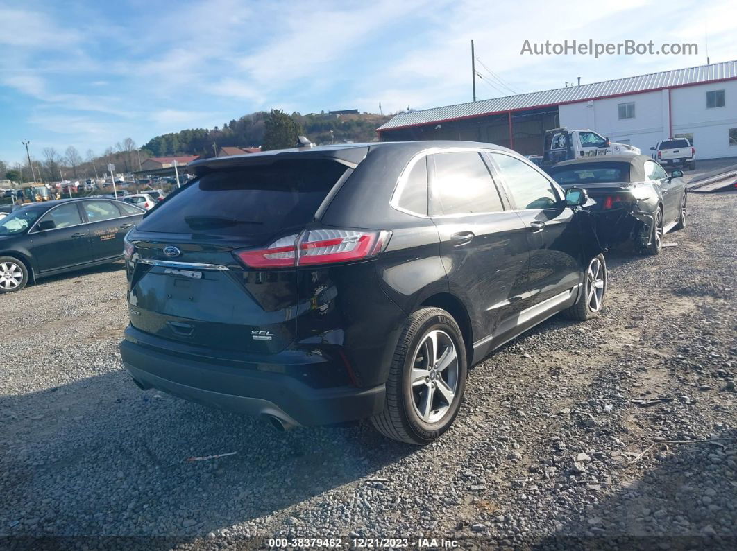 2019 Ford Edge Sel Black vin: 2FMPK3J90KBB92086