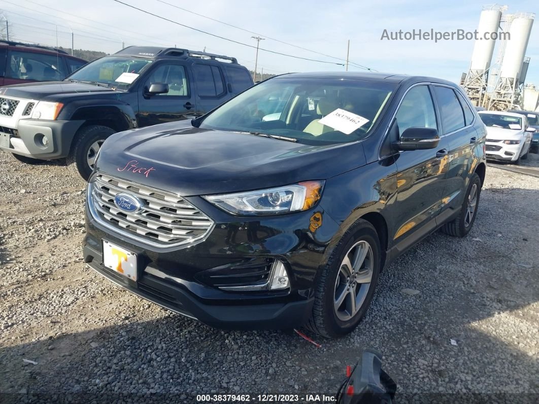 2019 Ford Edge Sel Black vin: 2FMPK3J90KBB92086