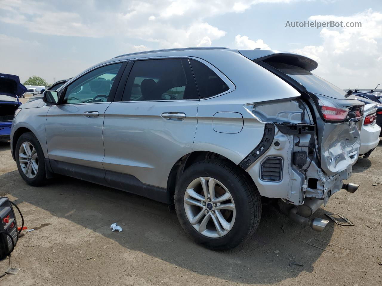 2020 Ford Edge Sel Серебряный vin: 2FMPK3J90LBA18472