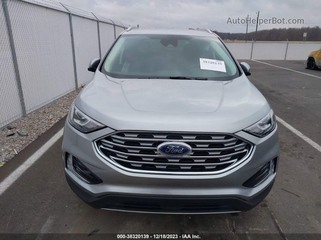 2020 Ford Edge Sel Серебряный vin: 2FMPK3J90LBB39616