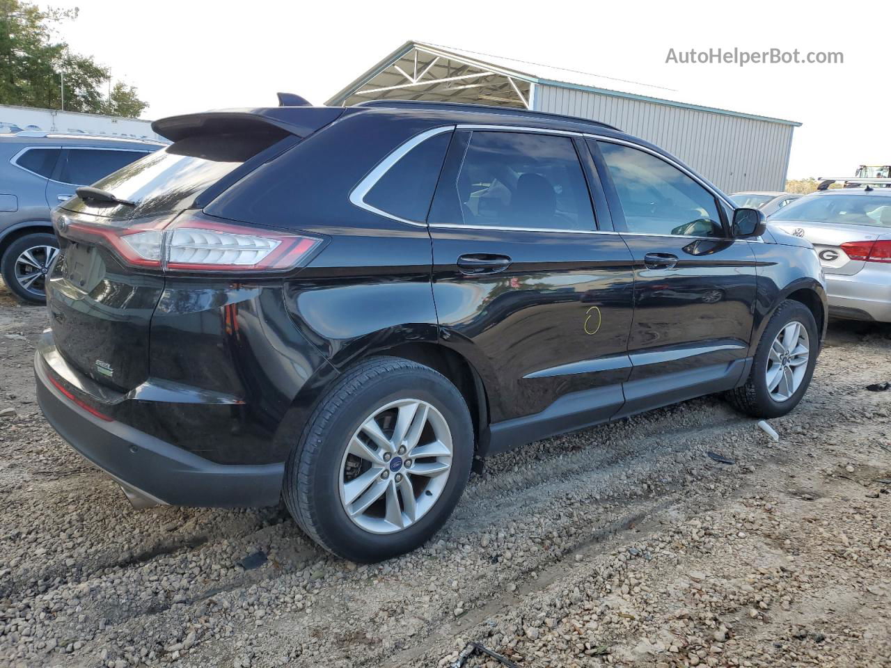 2016 Ford Edge Sel Black vin: 2FMPK3J91GBB35760