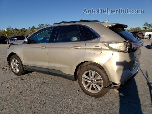 2017 Ford Edge Sel Золотой vin: 2FMPK3J91HBB25358