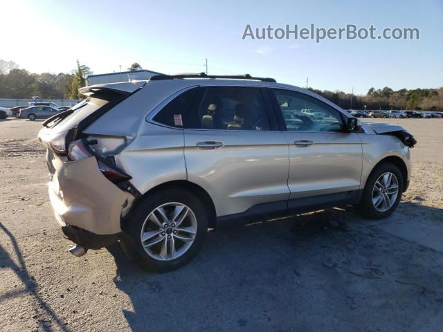 2017 Ford Edge Sel Gold vin: 2FMPK3J91HBB25358