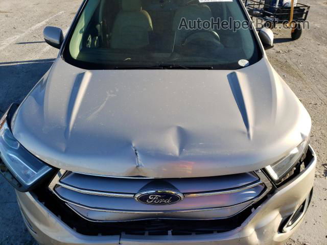 2017 Ford Edge Sel Gold vin: 2FMPK3J91HBB25358